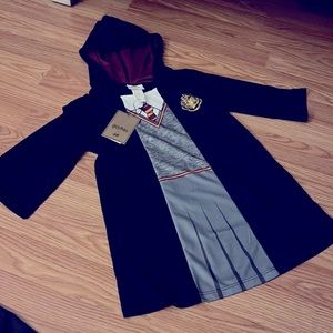 Harry Potter Hermoine Gryffindor Halloween Costume for Little Girl